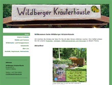 Tablet Screenshot of kraeuterhaeusle.de
